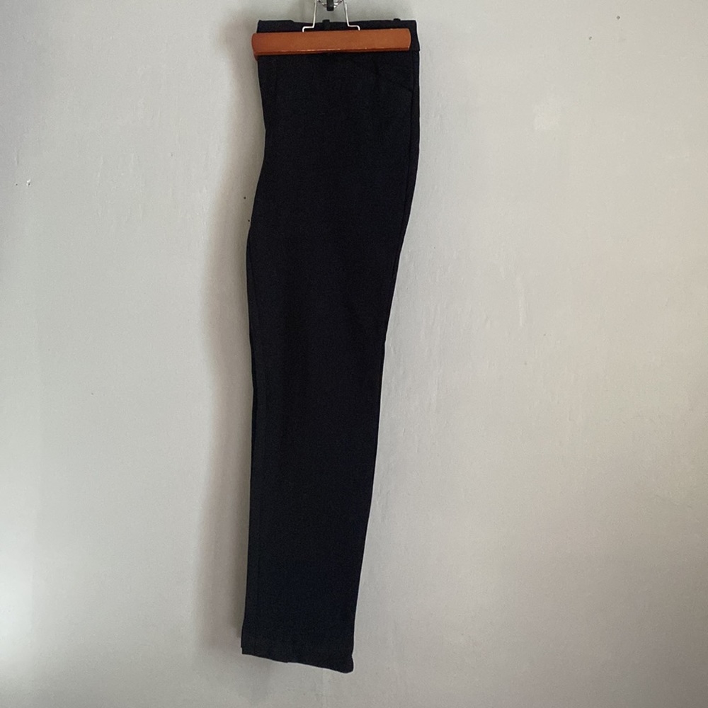 Women’s Black Charter Club Slim Fit Dress Pants